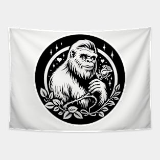 Bigfoot Love Tapestry