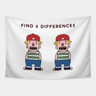 Find 5 Differences Tapestry