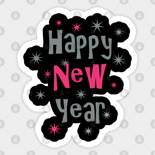 Happy New Year - Happy New Year - Sticker