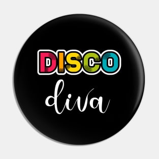 Disco Diva Pin