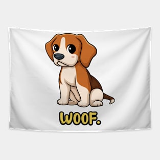 Chibi Kawaii Beagle Dog Tapestry