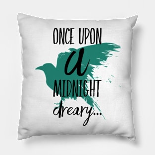 Once Upon a Midnight Dreary Pillow