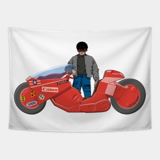 Akira Bike Tapestry