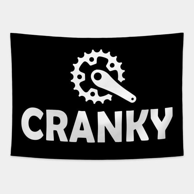 Cranky - cool biking Tapestry by MasutaroOracle