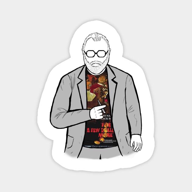 Sergio Leone director of A Few Dollars More Magnet by Youre-So-Punny