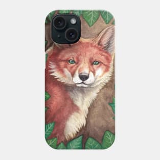 Fox Portrait Phone Case