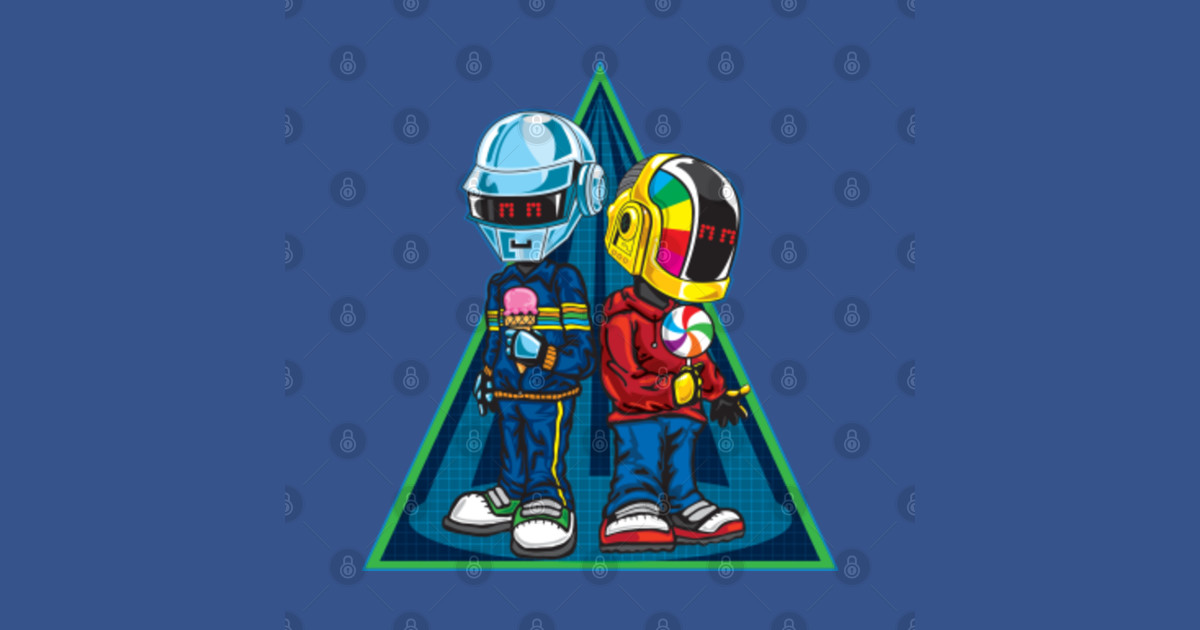 DAFT PUNK KIDS - Daft Punk - Sticker | TeePublic