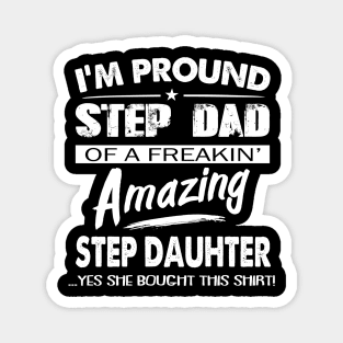 Tee - Step dad 2020 Magnet