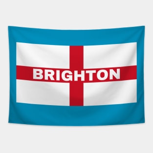 Brighton City in English Flag Tapestry