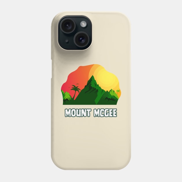 Mount McGee Phone Case by Canada Cities