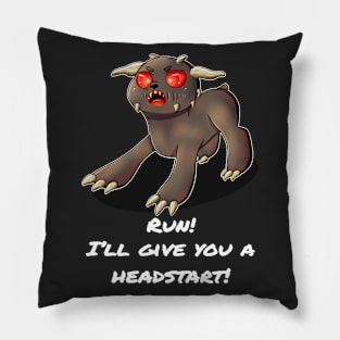 Tiny Terror Vinz Clorthos - Dark Colors Pillow