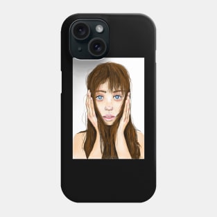 Blue Eyes Phone Case