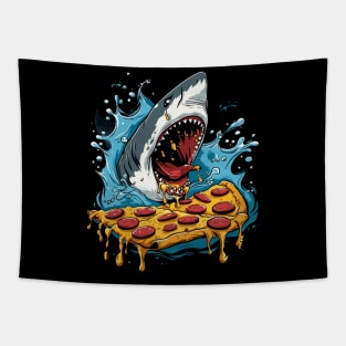 Shark Scuba Sights Tapestry