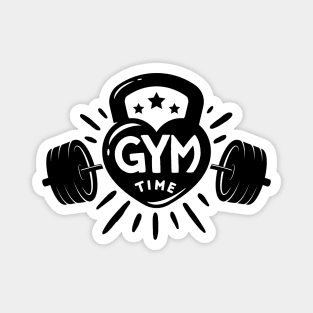 Gym time Magnet