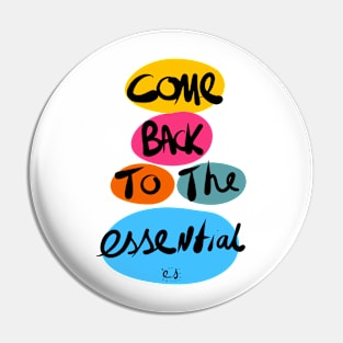 Come Back to The Essential Graffiti Words Pin