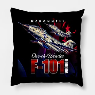 F101  Voodoo USAF long-range Bomber Supersonic Jet Fighter Pillow