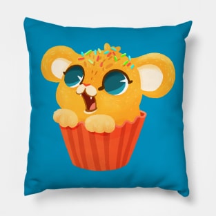 Lion Cup Cake Pillow