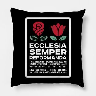 Ecclesia Semper Reformanda Pillow