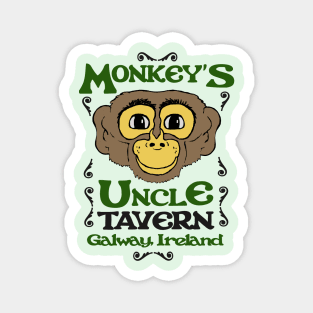 Monkey's Uncle Tavern - Galway, Ireland Magnet