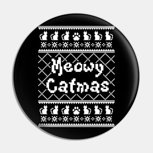 Meowy Catmas Pin