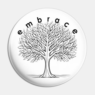 Embrace Tree Of Life Pin