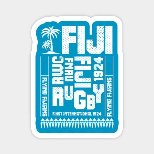 FNRU Fiji Rugby Fan Memorabilia Flying Fijians Magnet