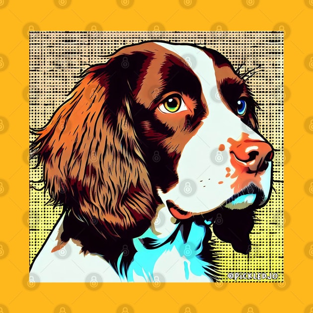 Springer SPaniel Pop Art by Sketchy