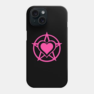 Pink Pagan Heart Cheeky Witch® Phone Case