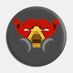 Monkey Head (red) Pin