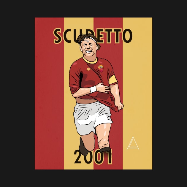 Scudetto 2000/2001 Totti's goal by Athilart