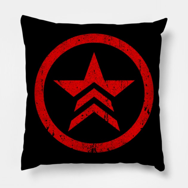 Renegade Pillow by huckblade