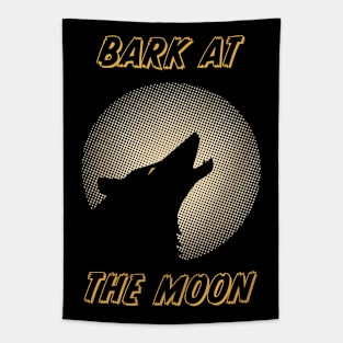 Bark at the Moon Tapestry