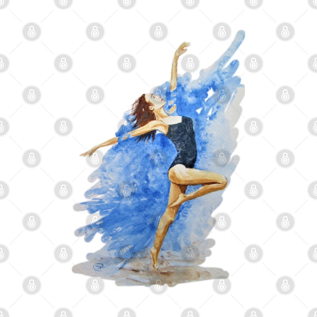 Ballerina Dancing Girl by Marjansart 