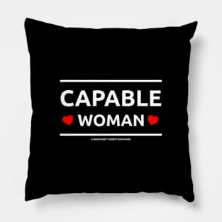 A Capable Woman Pillow