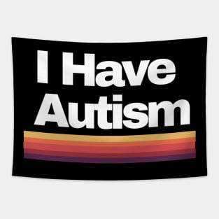 I Have Autism Tapestry