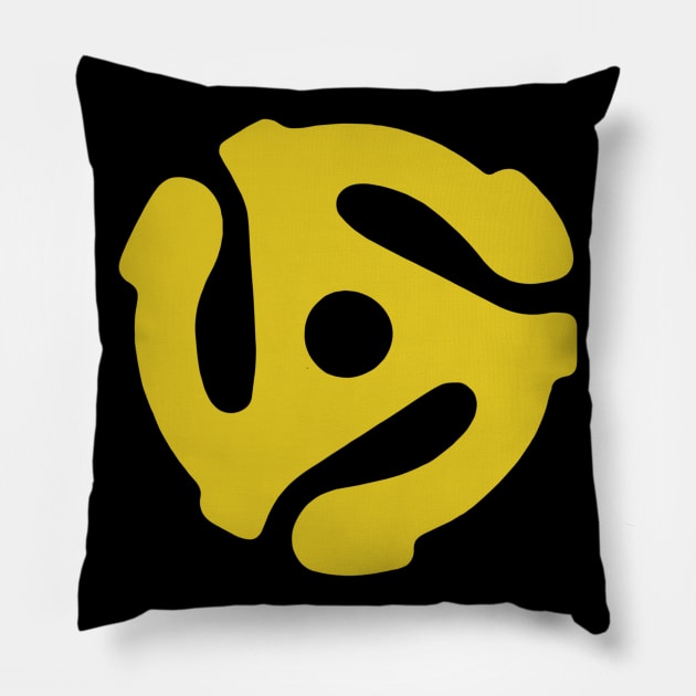 45 RPM ADAPTER Pillow by BG305