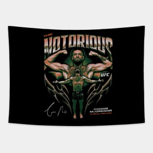 Conor McGregor The Notorious Grunge Tapestry