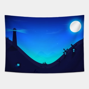 Lighthouse Tapestry