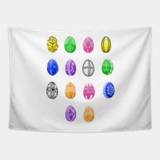 polish easter egg allover print pisanki Tapestry