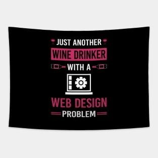 Wine Drinker Web Design Designing Designer Designs Tapestry