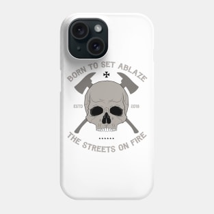 Pyro Skull Phone Case