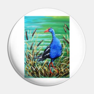 Pukeko Bird by Ira Pin