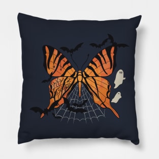 Halloween Butterfly Pillow