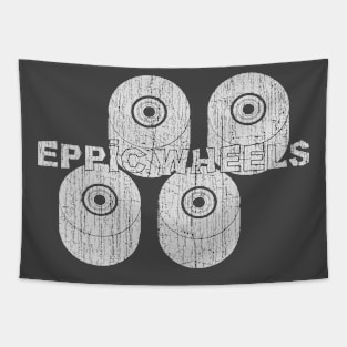 skateboarding Eppic Wheels Tapestry