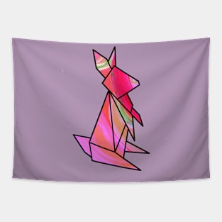 Geometric Rabbit Tapestry