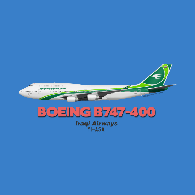 Boeing B747-400 - Iraqi Airways by TheArtofFlying