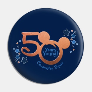 50 Years Young Pin