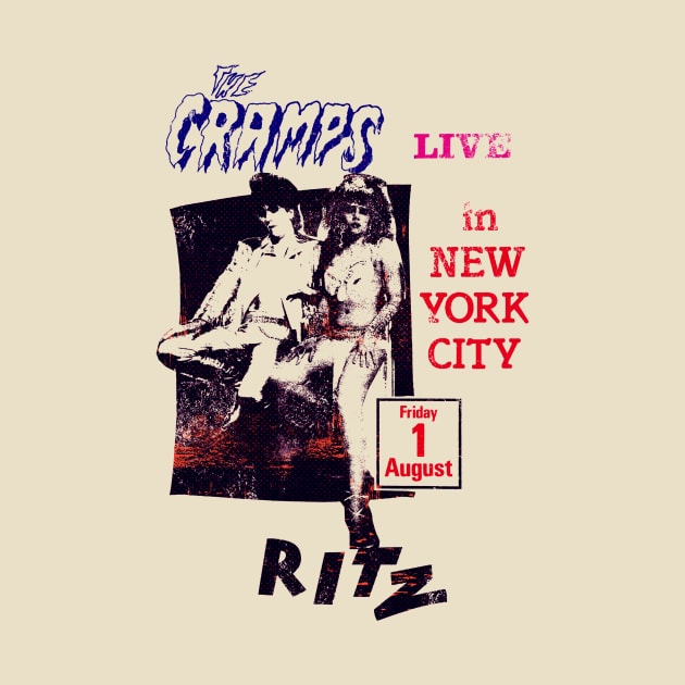 The Cramps Live in New York by HAPPY TRIP PRESS