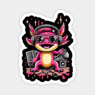 Axolotl Vibrant Magnet