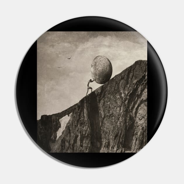 Sisyphus old picture meme mythology greek Pin by GoldenHoopMarket